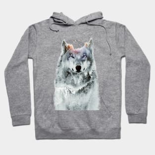 Double Expo | Winter Wolf Hoodie